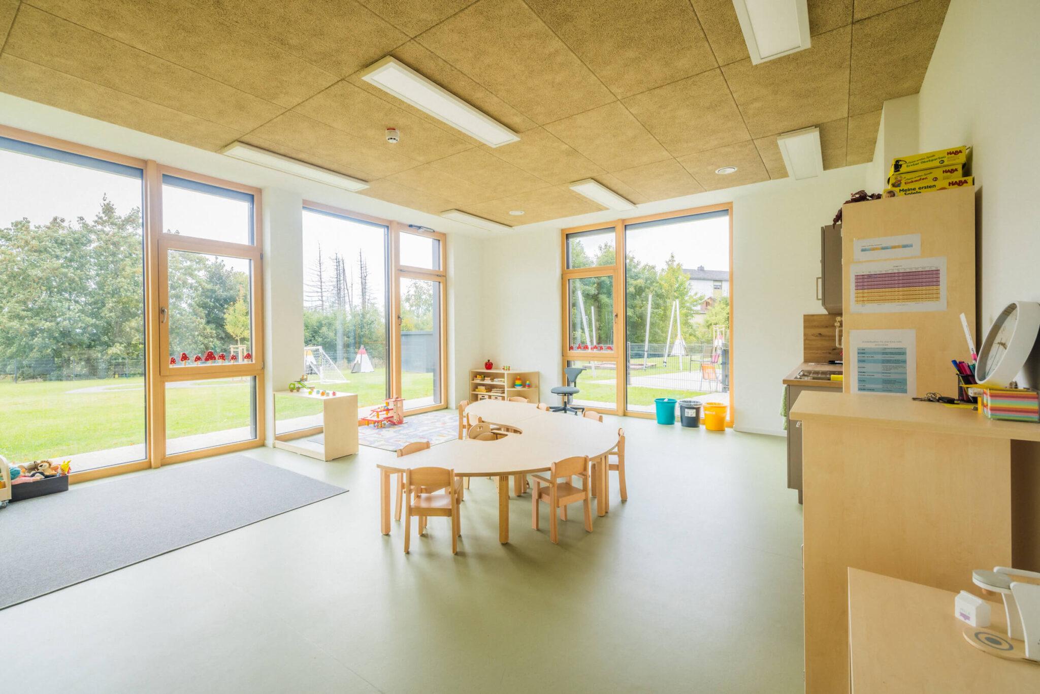 Gruppenraum in der KiTa Arche Noah in Schwarzenbach am Wald