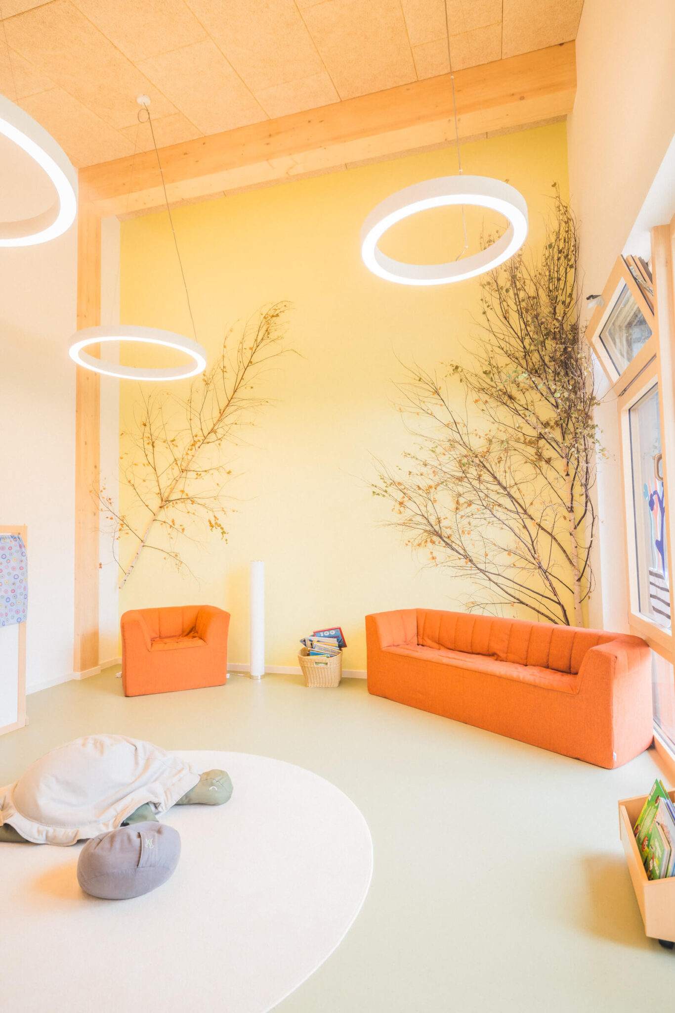 Ruheraum in der BRK KiTa in Naila