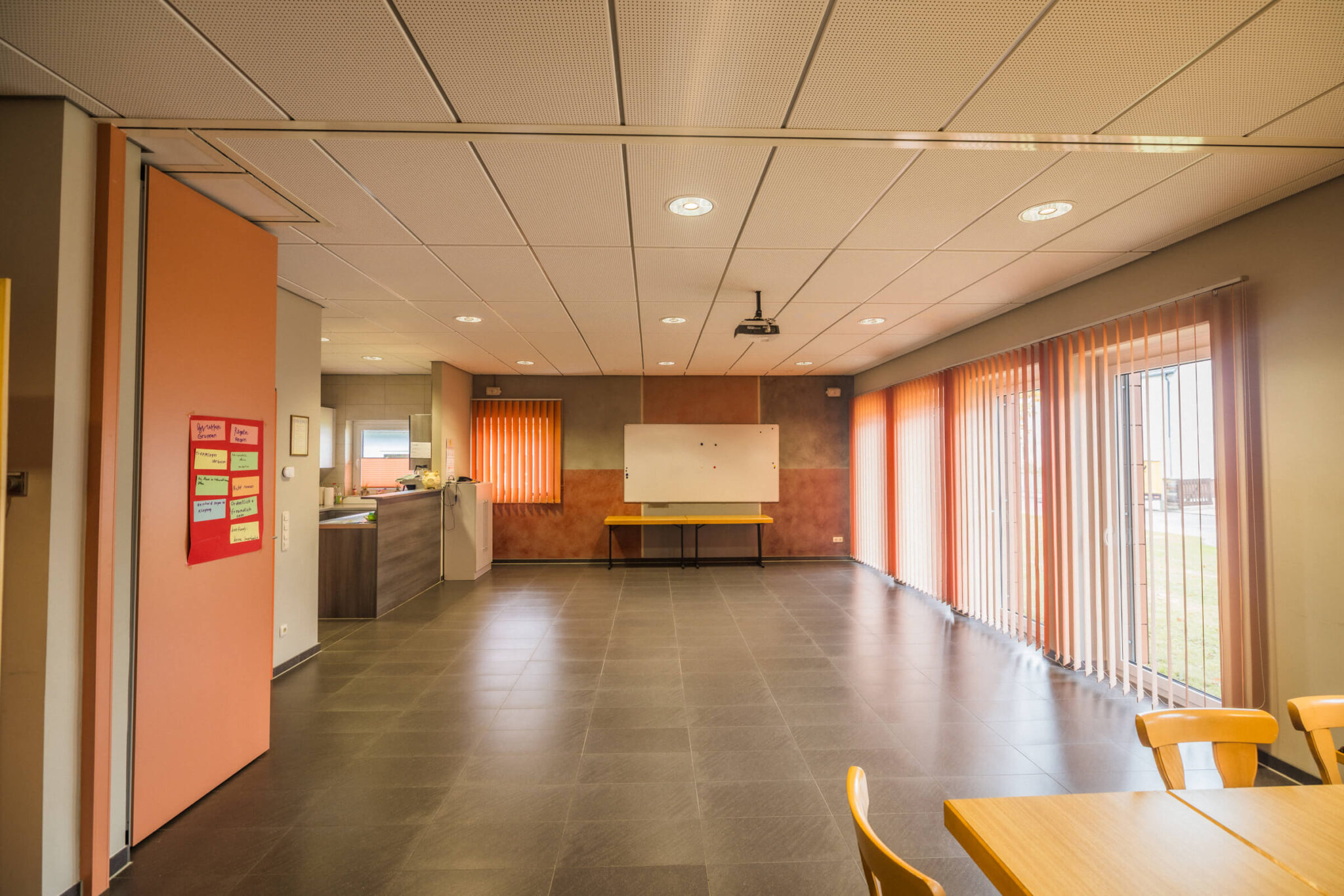 Gruppenraum der Feuerwehr Konradsreuth